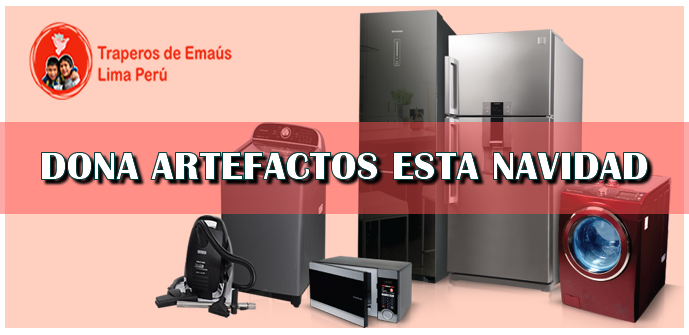 ▷ Donaciones de Artefactos Eléctricos Usados【 Peru 】
