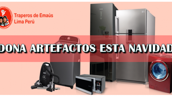 ▷ Donaciones de Artefactos Eléctricos Usados【 Peru 】