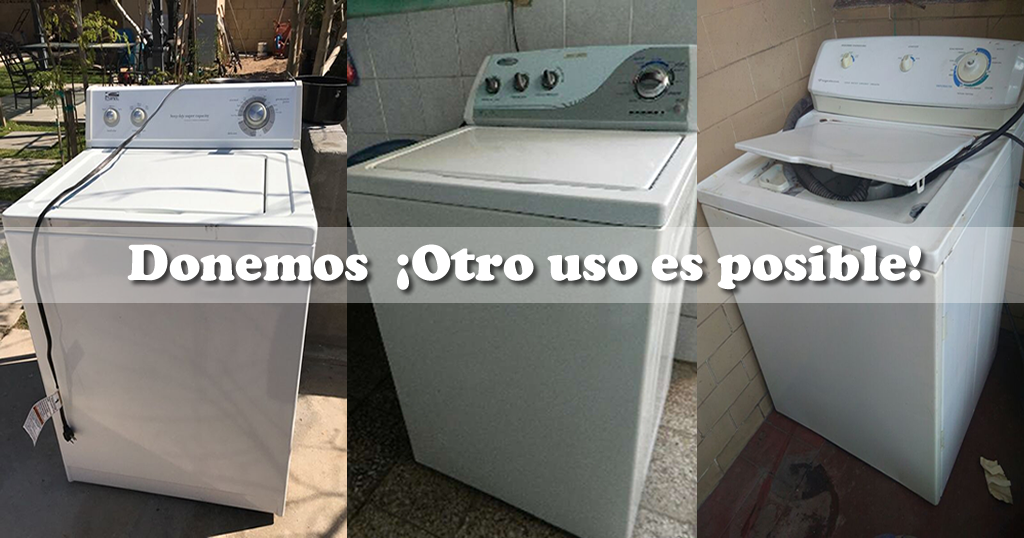 ▷ Donar Lavadoras Usadas【 Lima - Peru 】