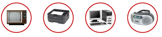 Recogemos Gratis a Domicilio Aceptamos Donaciones de Todo Tipo de Electrónicos